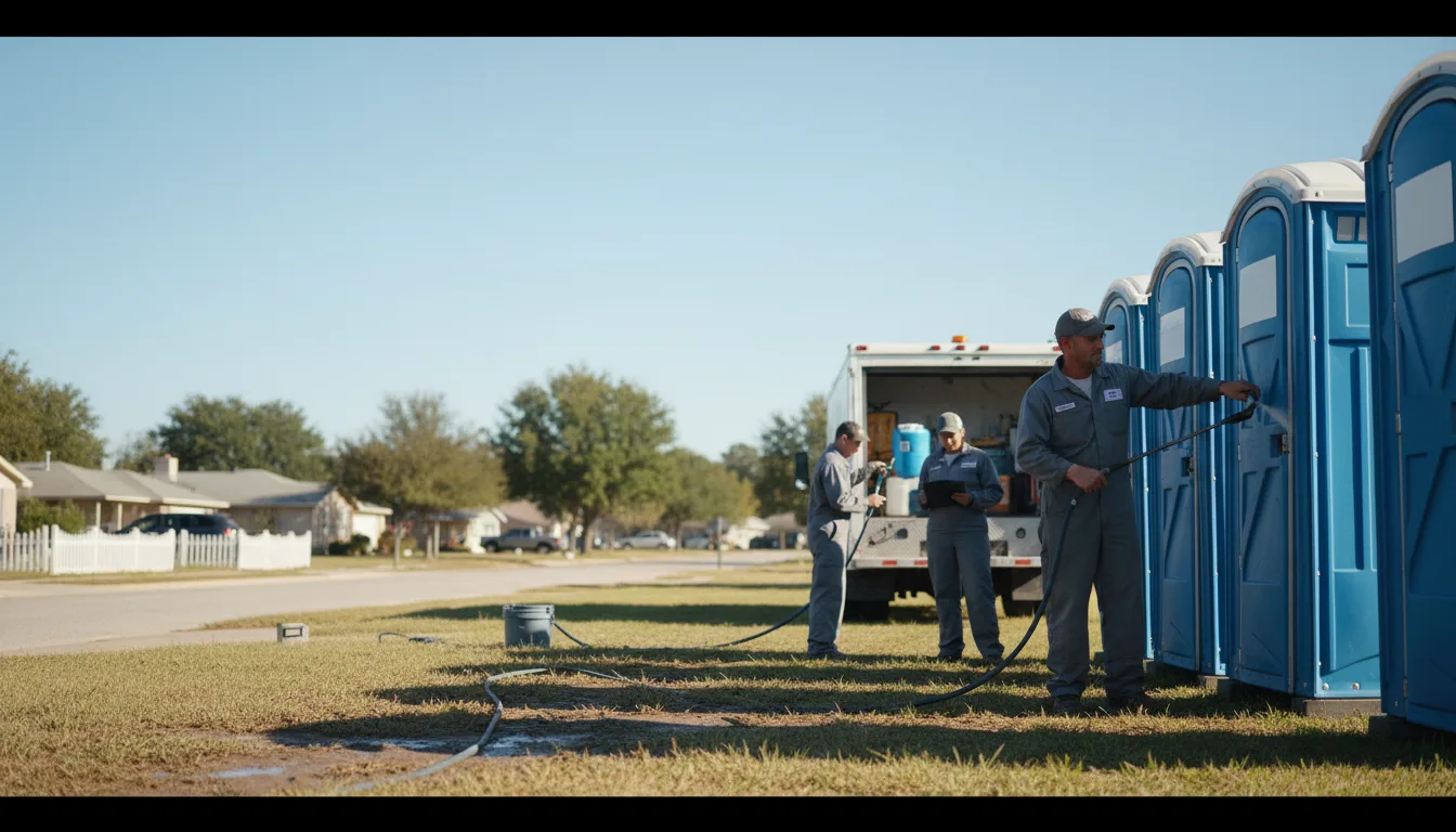 Long-Term Portable Toilet Rental in Elmore, MN near me